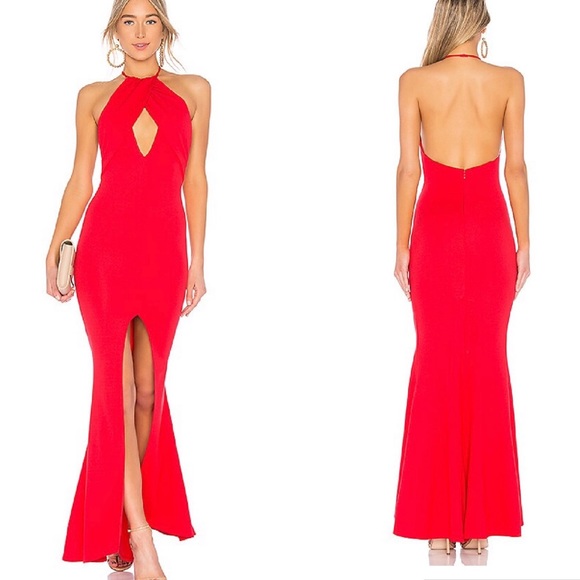 Lovers + Friends Dresses & Skirts - Lovers and Friends Rosa Gown in Red Rose